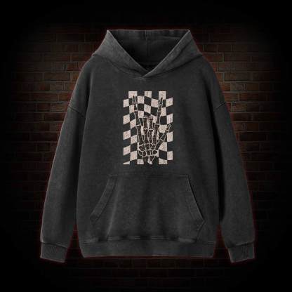 Skeleton Hand Washed Hoodie