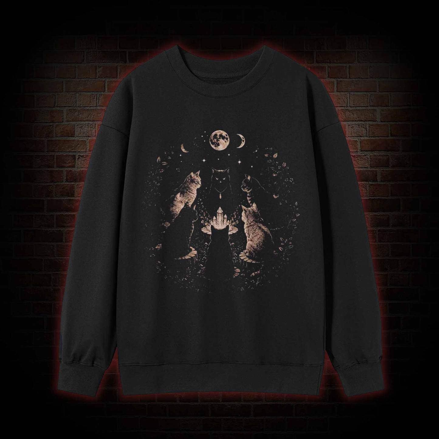 Cat Coven Meeting Sweatshirt