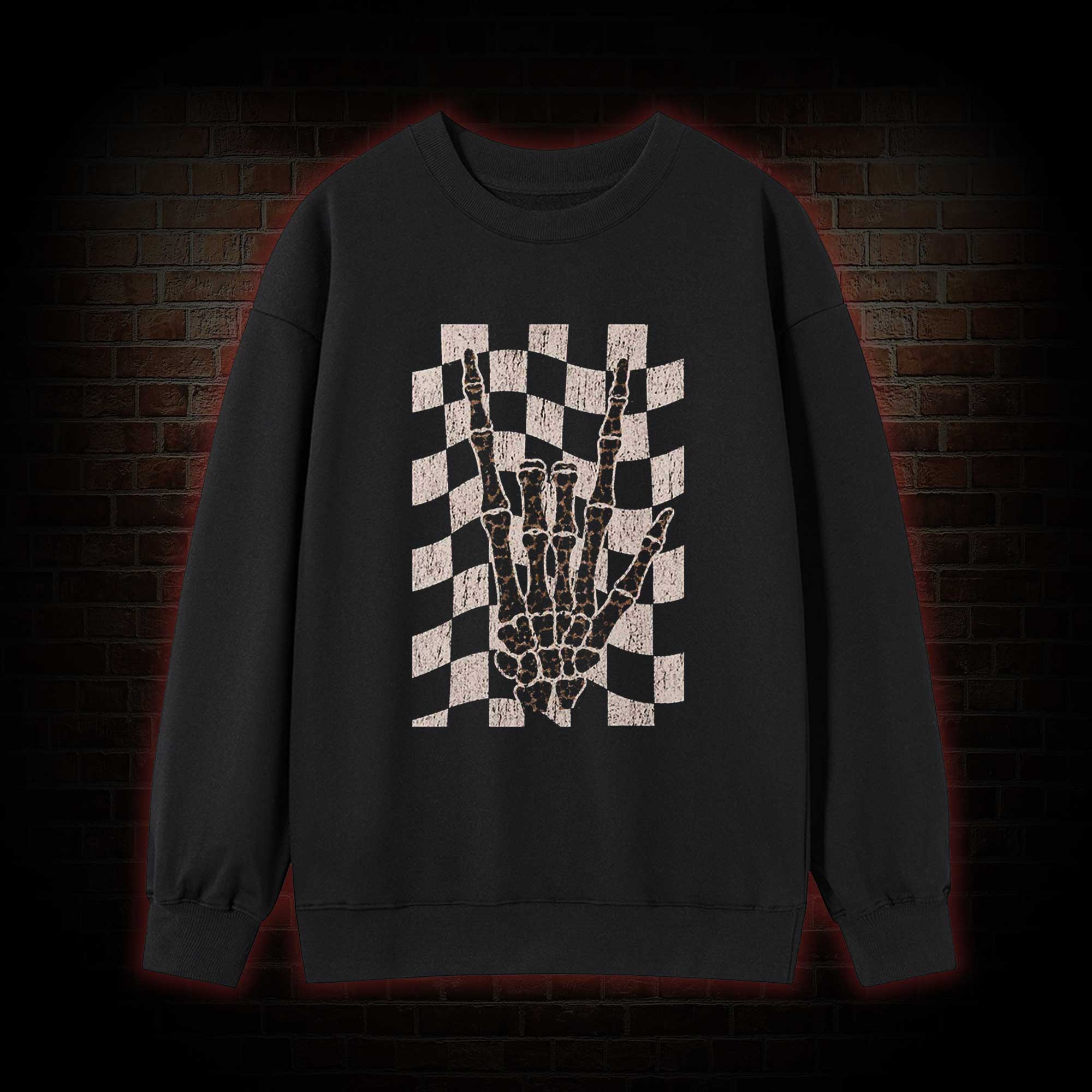 Skeleton Hand Sweatshirt
