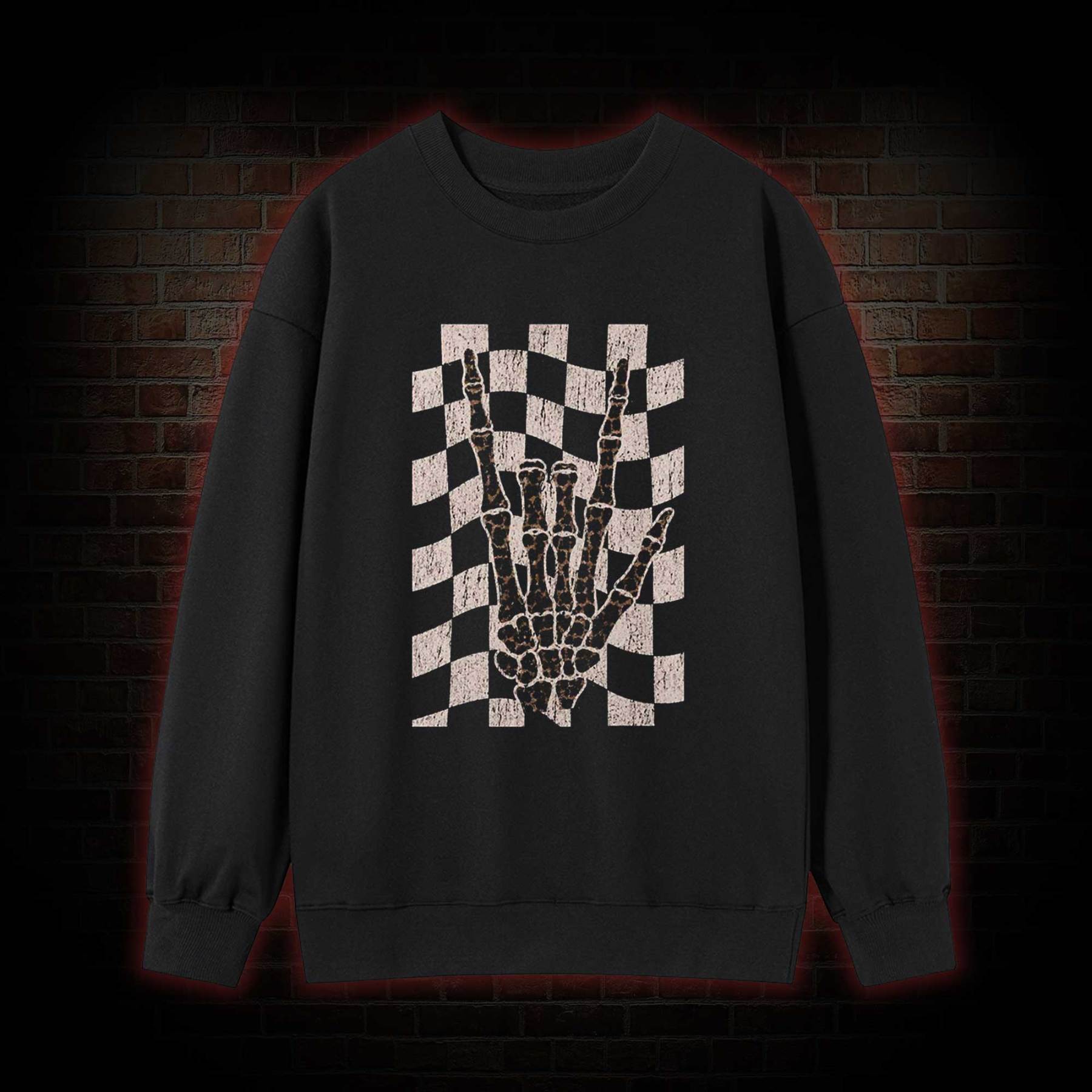 Skeleton Hand Sweatshirt