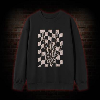 Skeleton Hand Sweatshirt