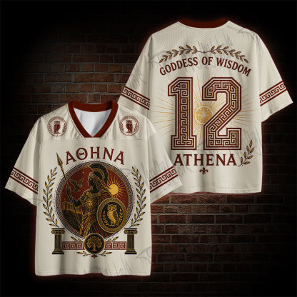 Athena Goddess of Wisdom Mesh Jersey