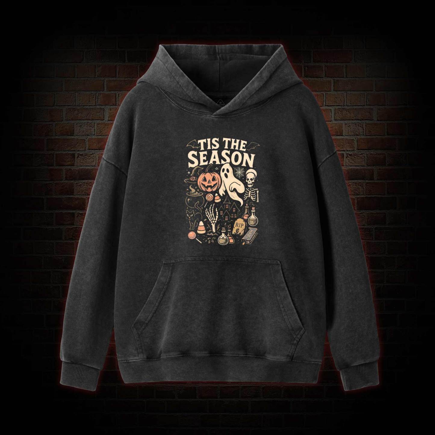 Tis the Season Washed Hoodie