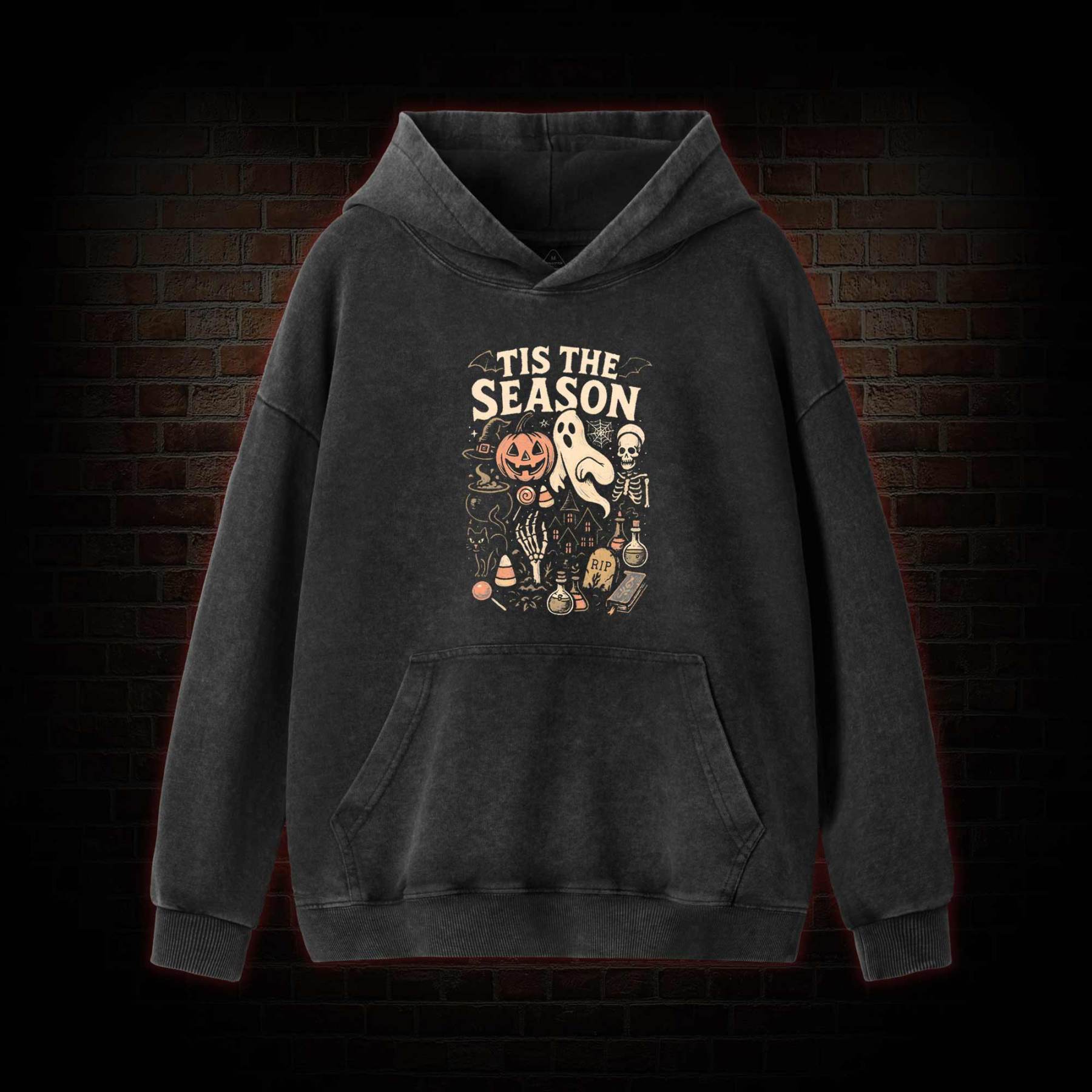 Tis the Season Washed Hoodie
