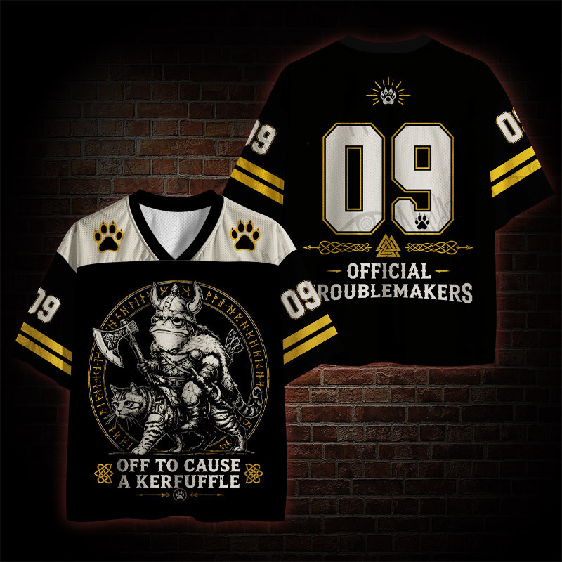 Off to Cause a Kerfuffle Mesh Jersey