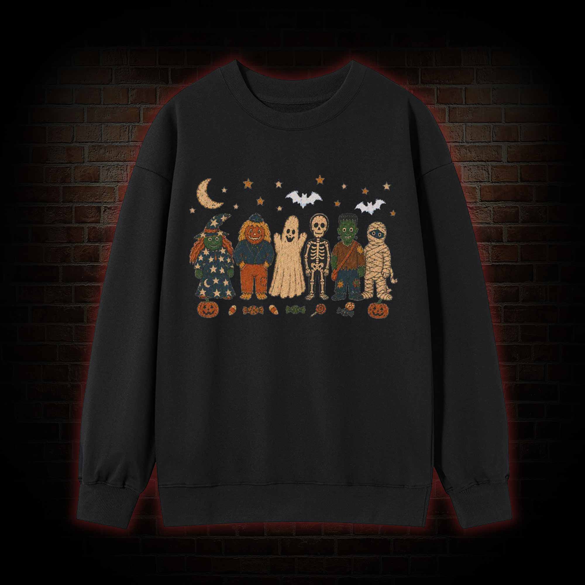 Halloween Monsters Sweatshirt
