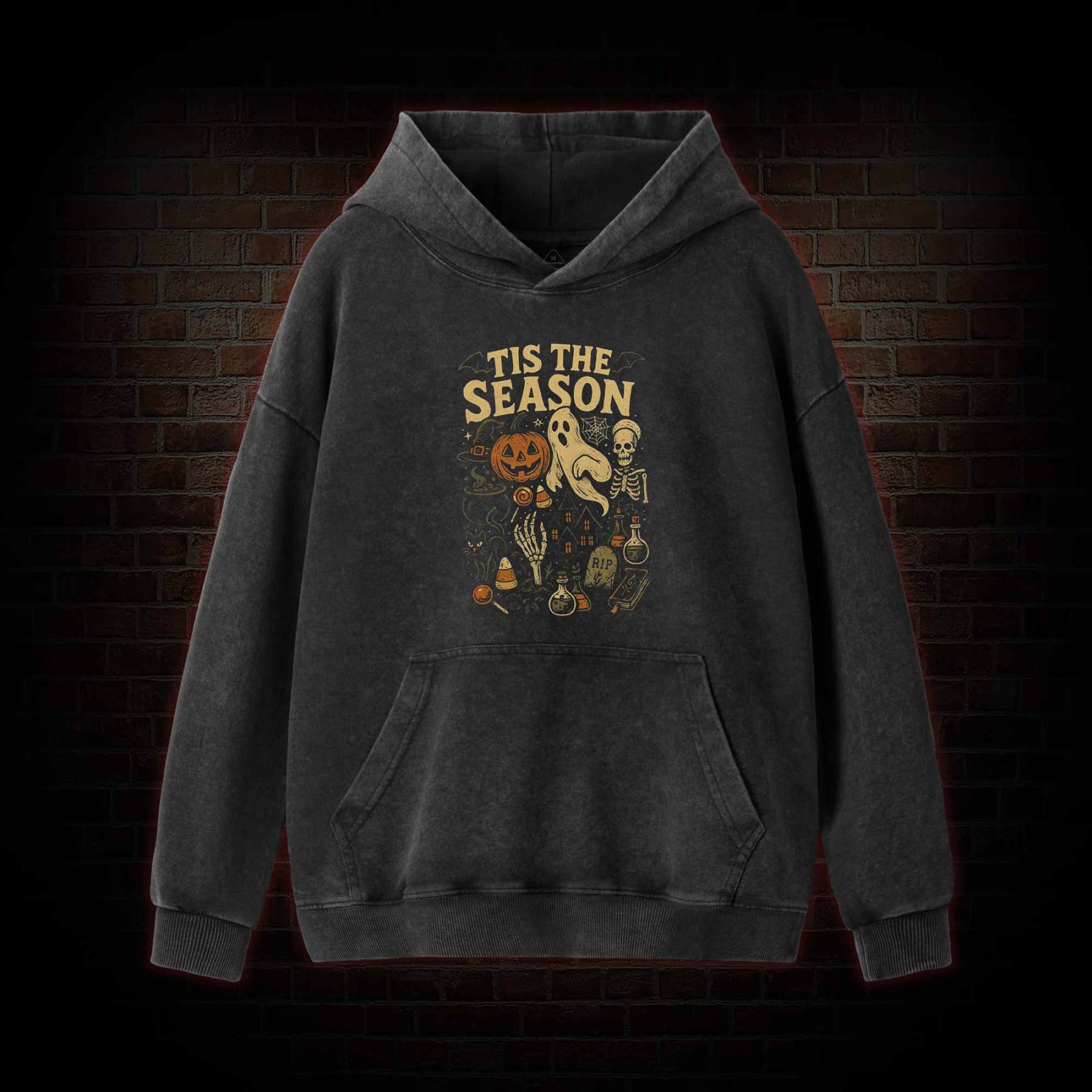 Tis the Season Washed Hoodie