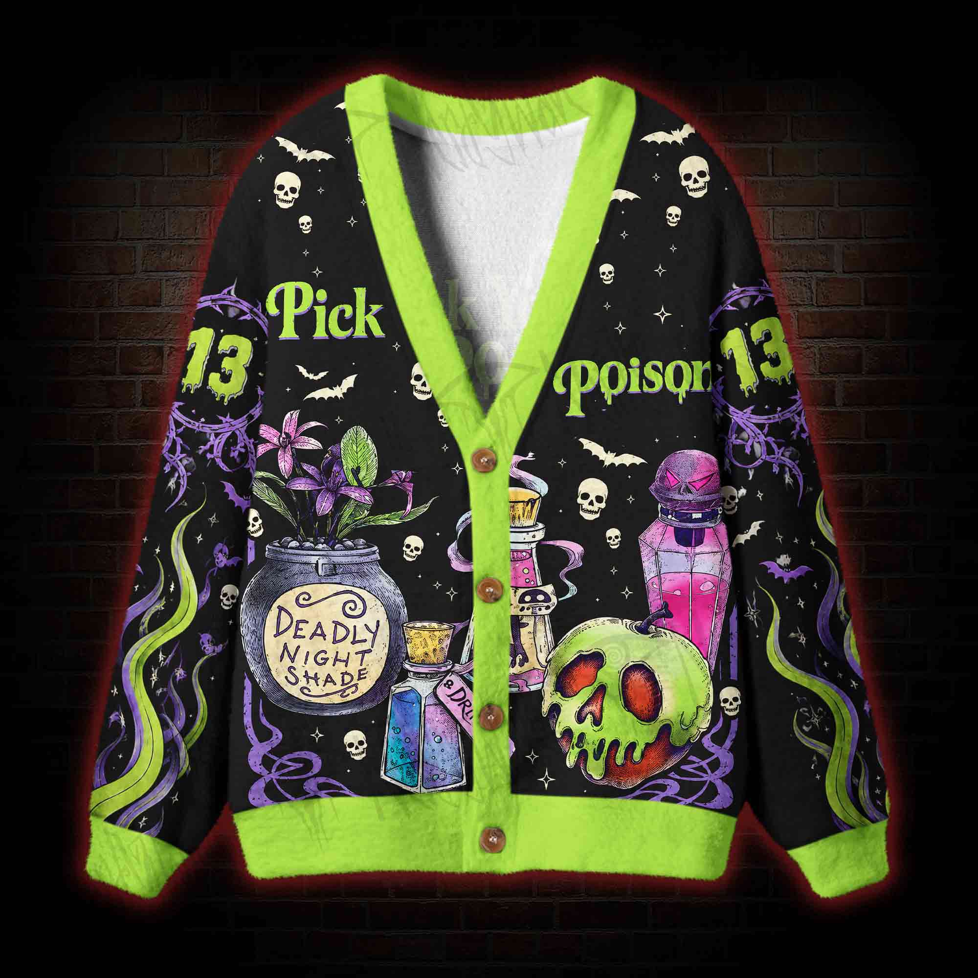 Pick Your Poison Cardigan Sweater
