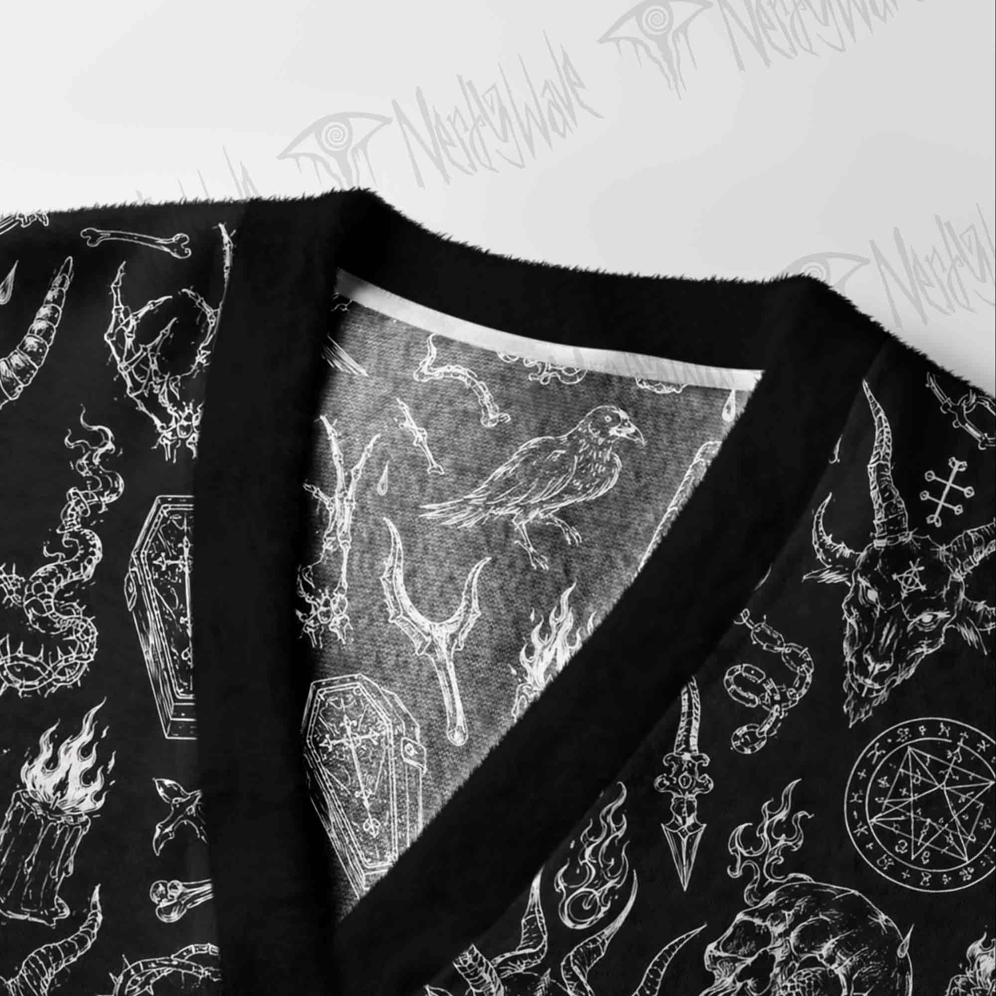 Evil  Cardigan Sweater