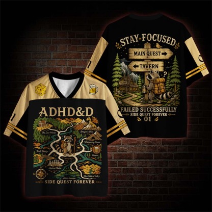 ADHD&D Side Quest Forever Mesh Jersey