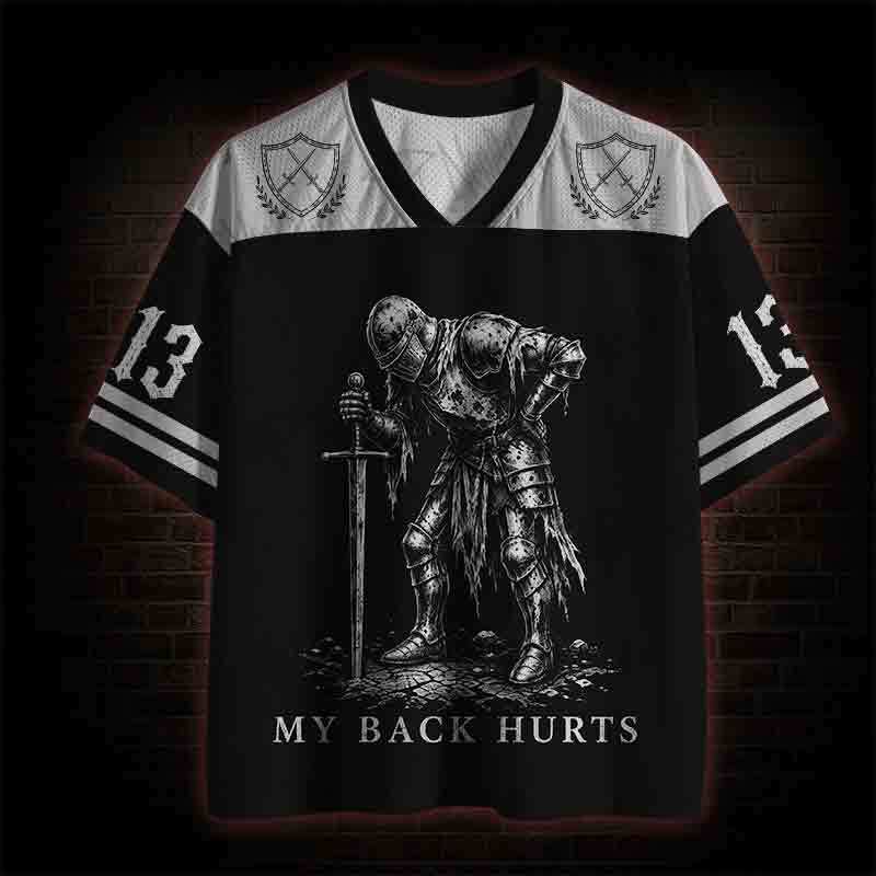 My Back Hurts Mesh Jersey