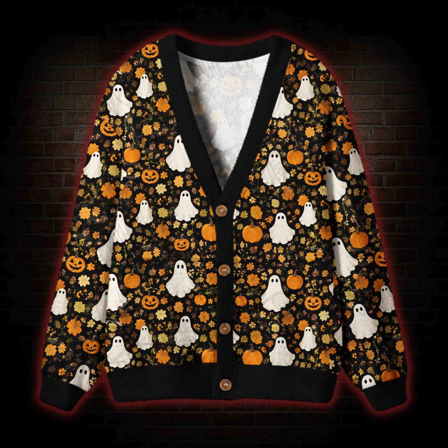 Creep It Real Cardigan Sweater