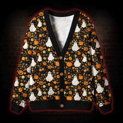 Creep It Real Cardigan Sweater