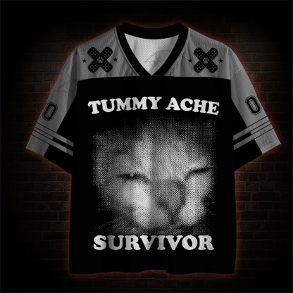 Tummy Ache Survivor Cat Mesh Jersey