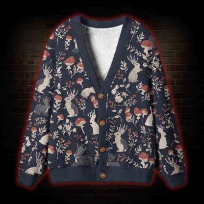 Jackalope Cardigan Sweater