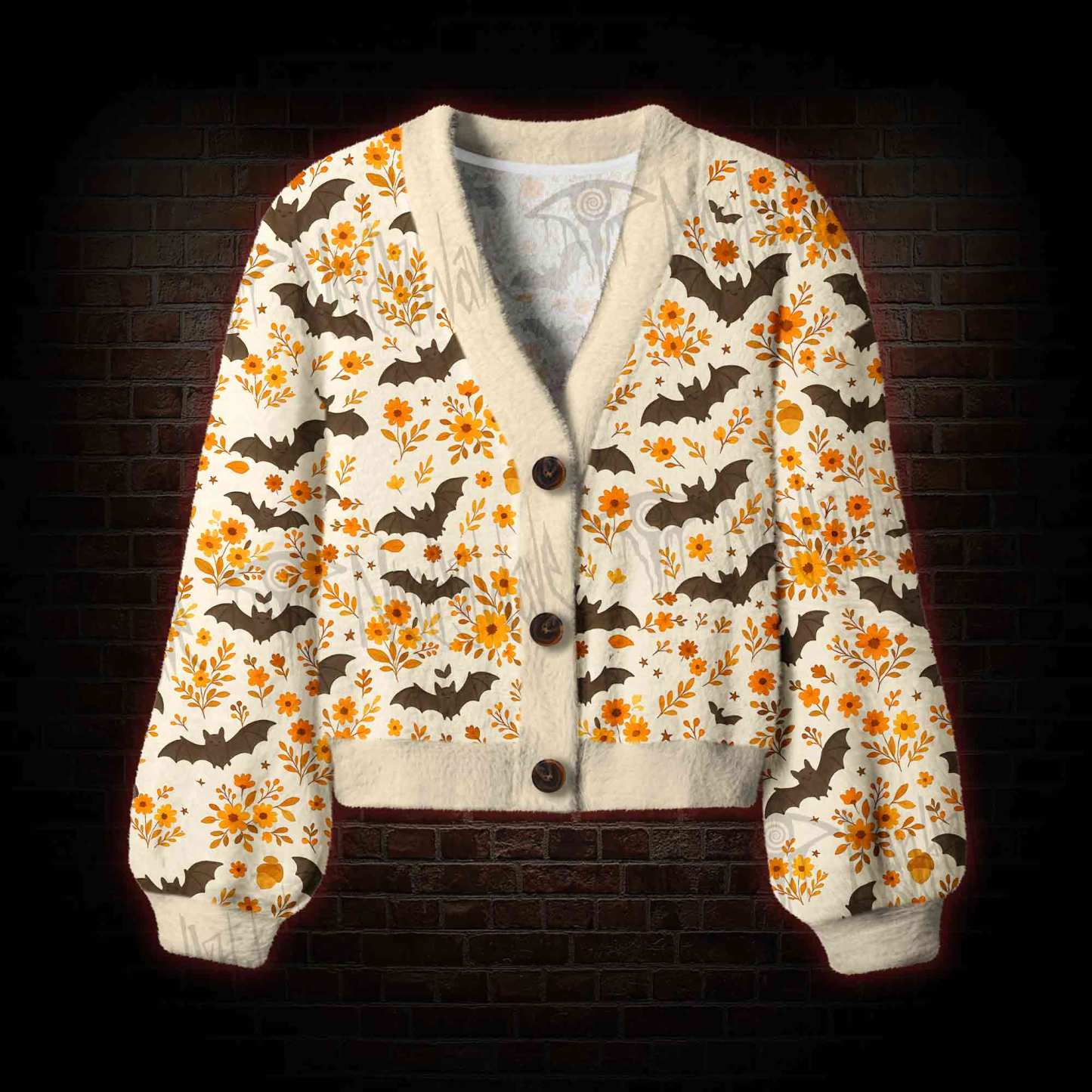 Batty Botanical Women's Cardigan Sweater