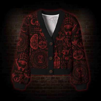Occultism Women's Cardigan Sweater