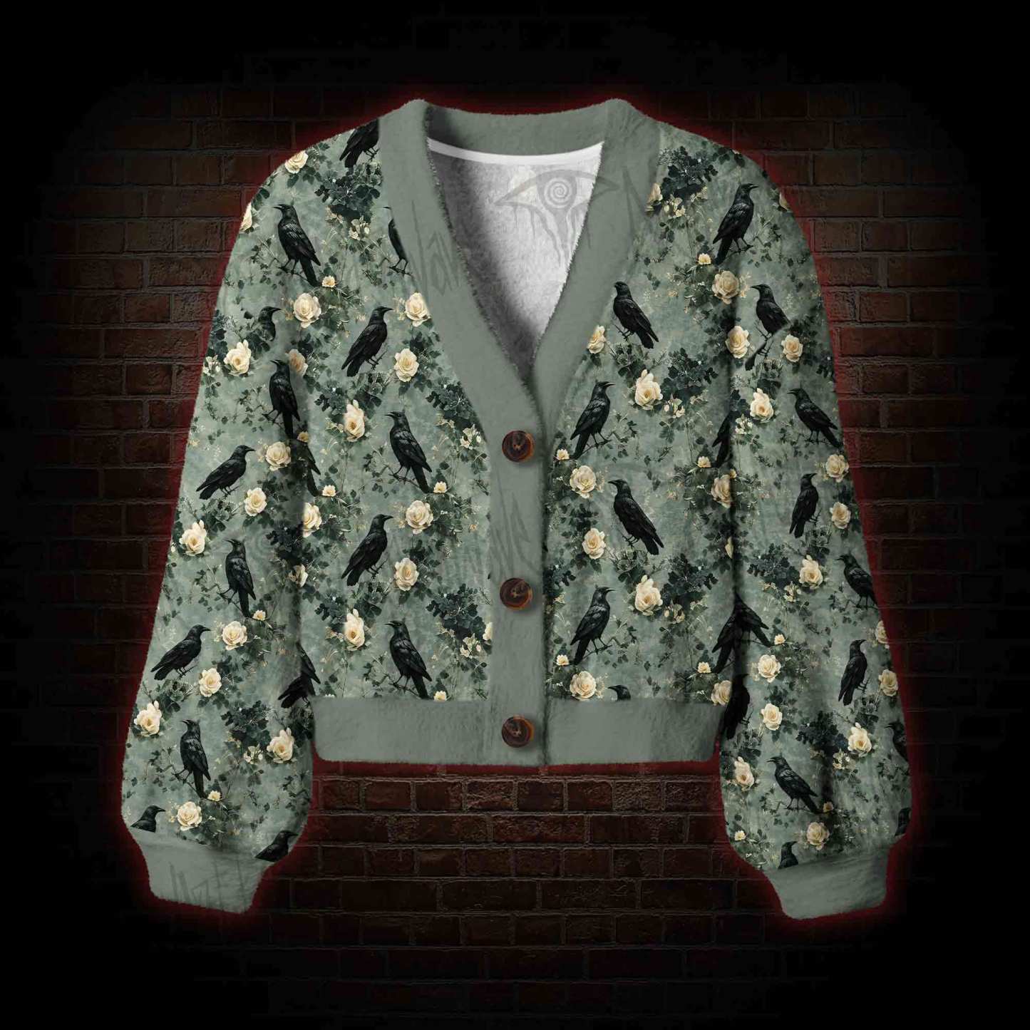 Raven's Requiem Women's Cardigan Sweater