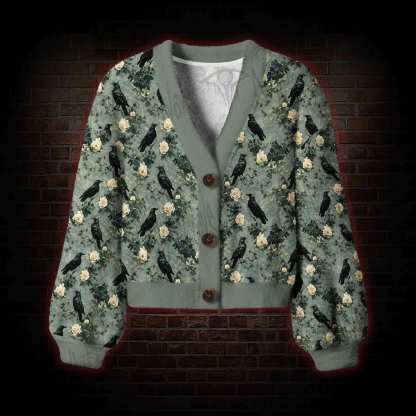 Raven's Requiem Women's Cardigan Sweater