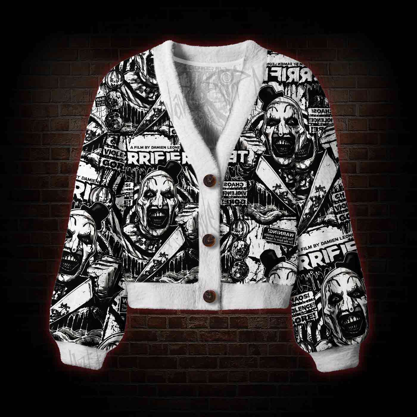 Warning Women's Cardigan Sweater