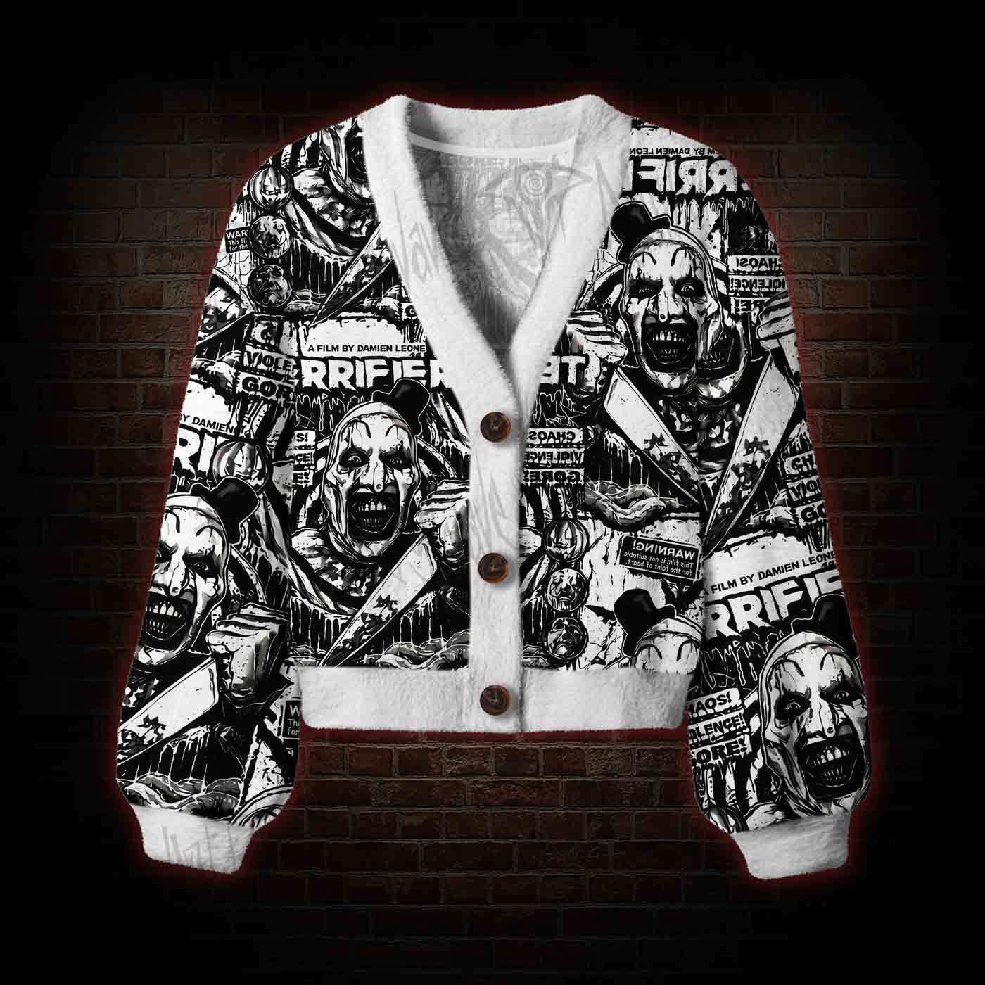 Warning Women's Cardigan Sweater
