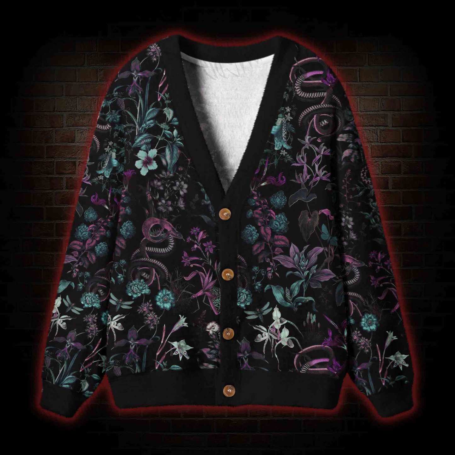 Forbidden Flora Cardigan Sweater
