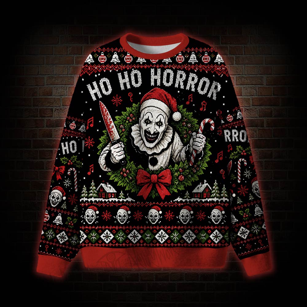 Ho Ho Horror Ugly Sweatshirts