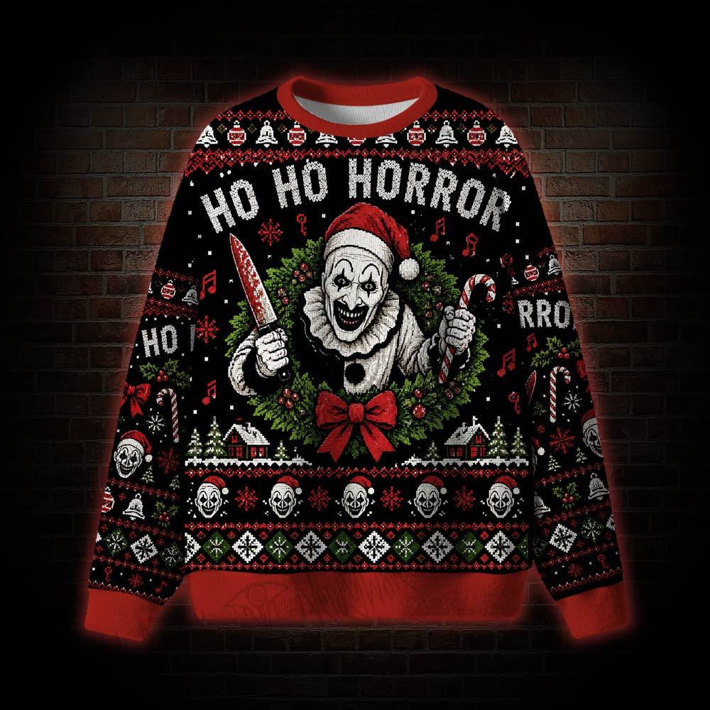 Ho Ho Horror Ugly Sweatshirts