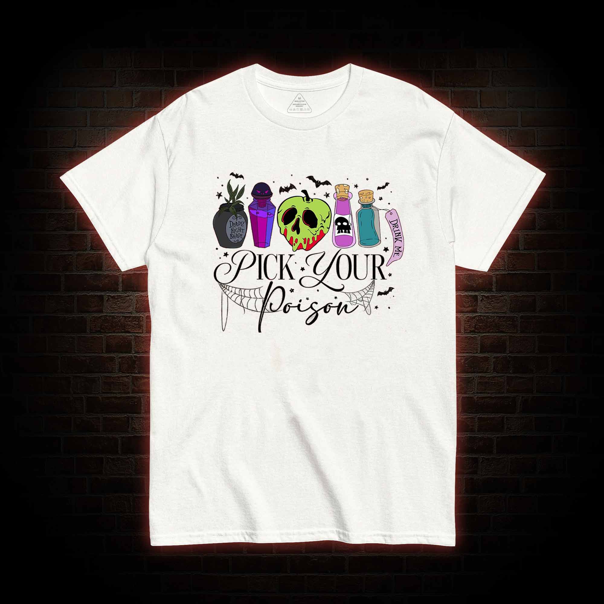 Pick Your Poison Halloween T-shirt