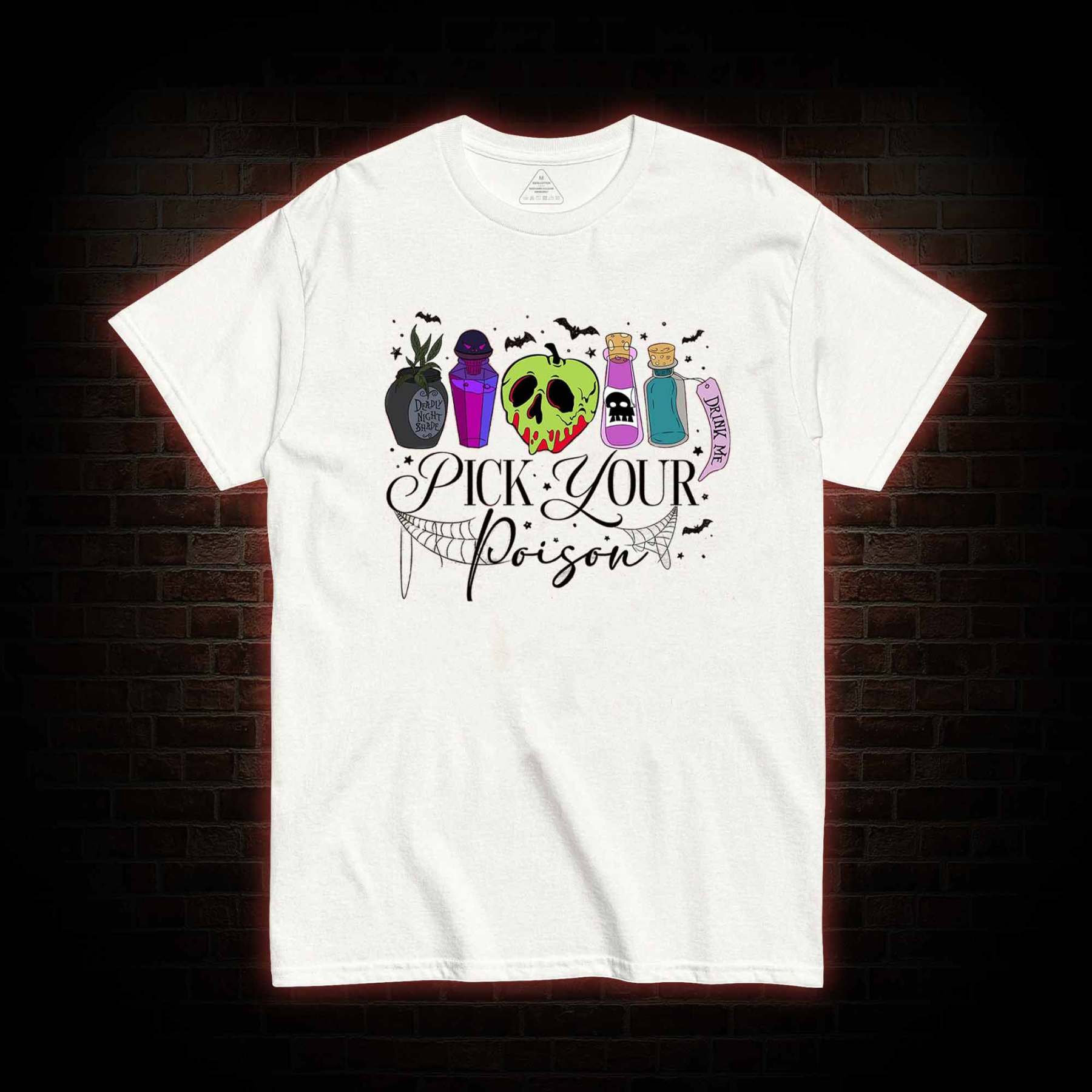 Pick Your Poison Halloween T-shirt
