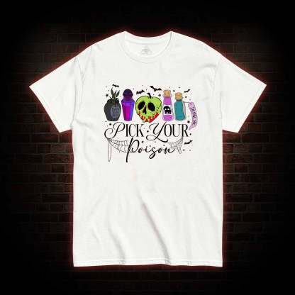 Pick Your Poison Halloween T-shirt