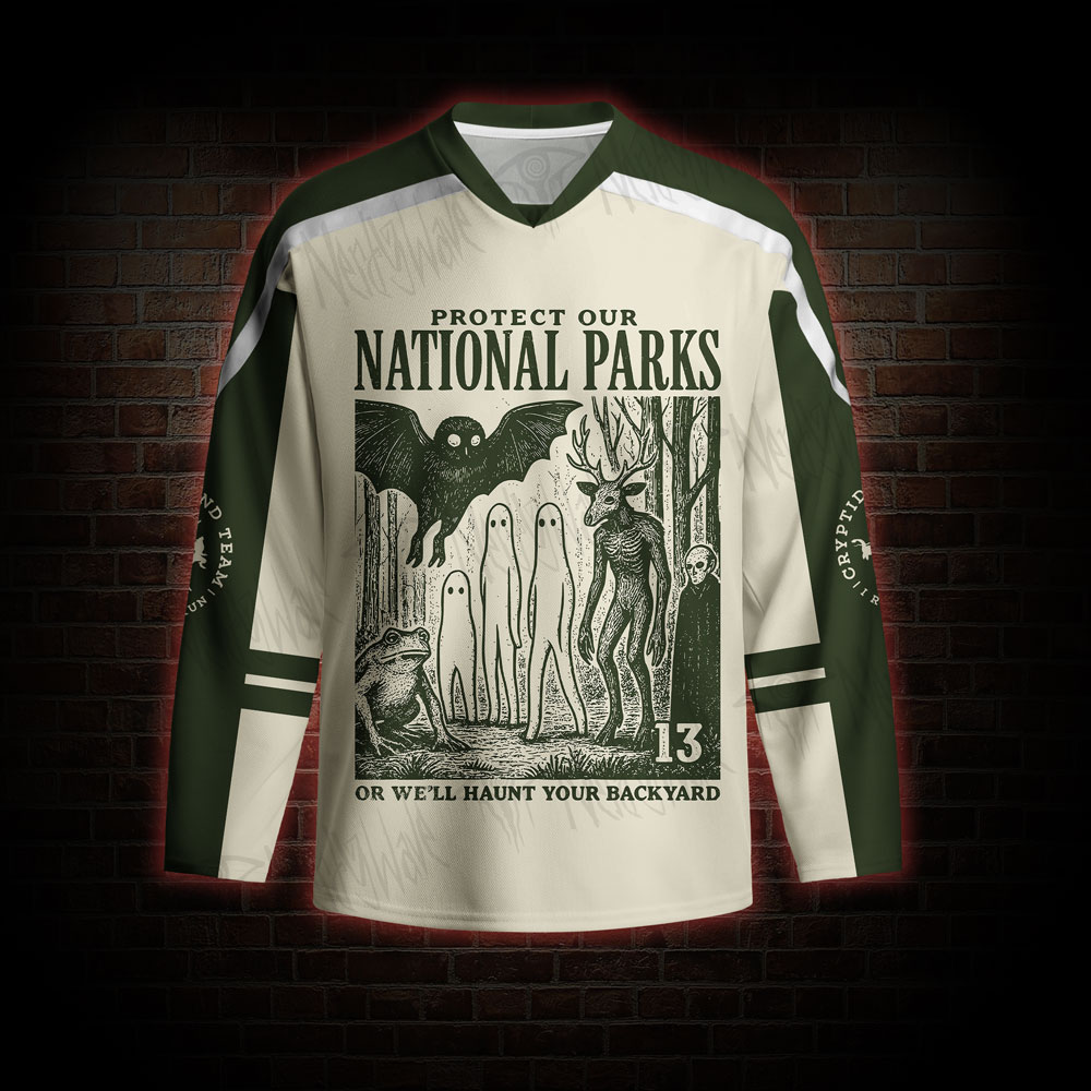 Protect Our National Parks Long Sleeve Hockey Jersey
