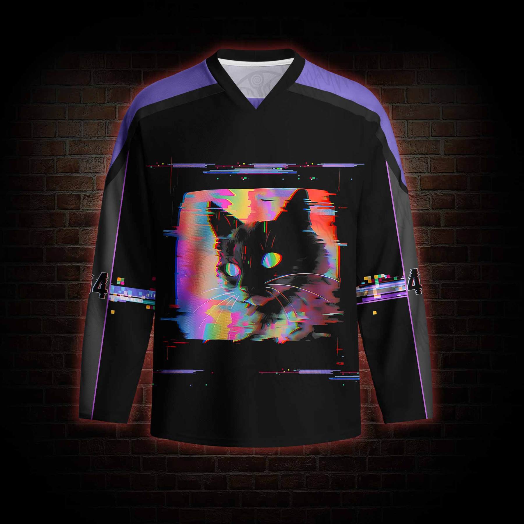 Error Long Sleeve Hockey Jersey