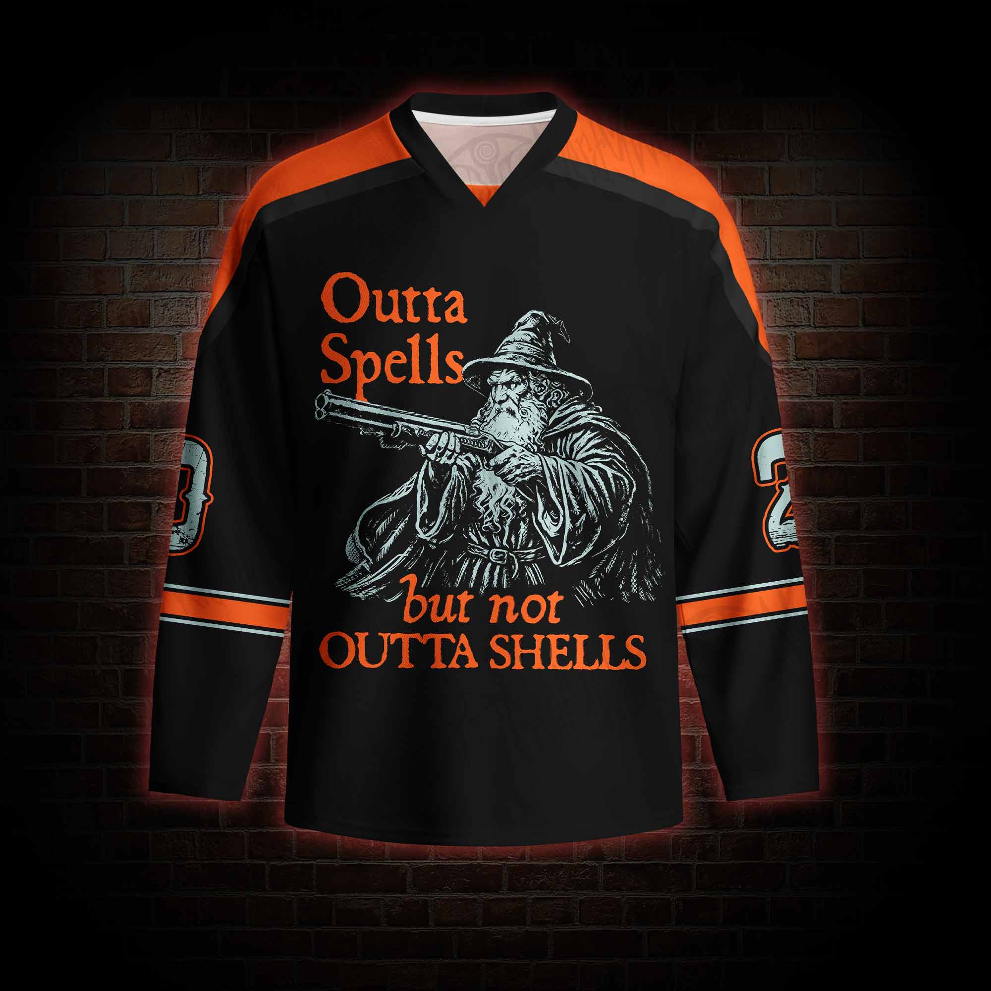 Outta Spells Long Sleeve Hockey Jersey