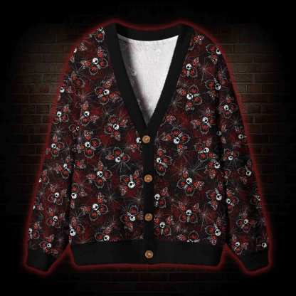 The All-Seeing Moth Cardigan Sweater