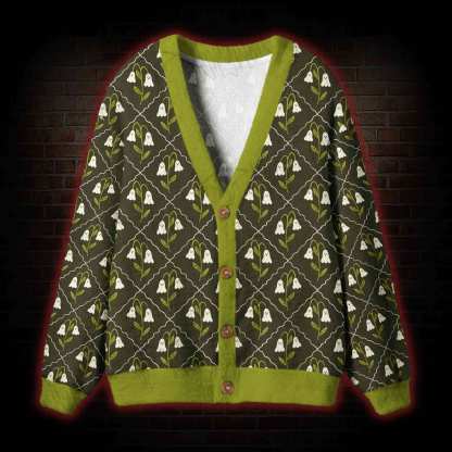 The Ghostly Bloom Cardigan Sweater