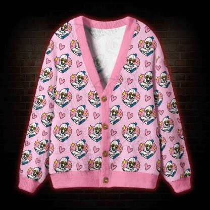 Sweet Clown Cardigan Sweater