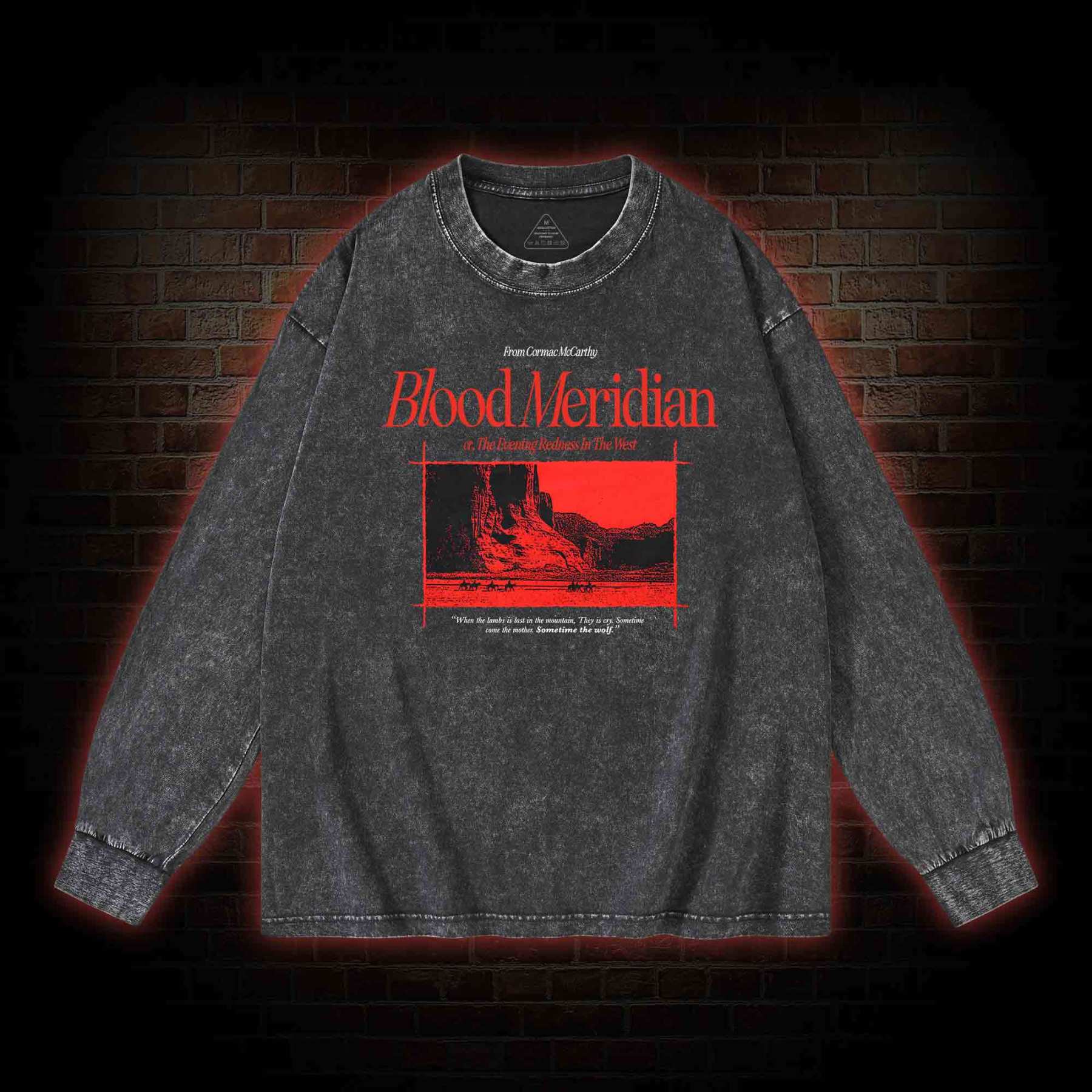 Blood Meridian Washed Long-Sleeve T-shirt