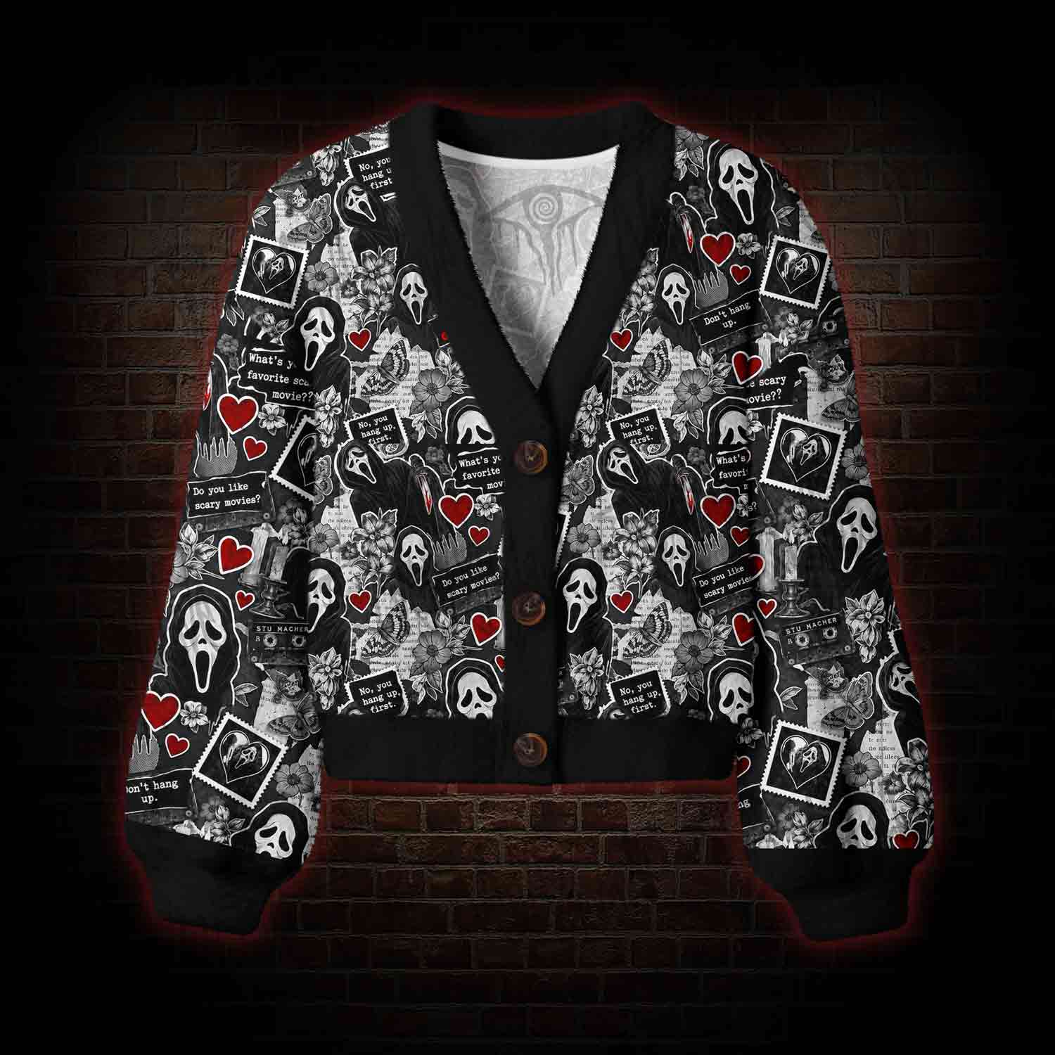 You Hang Up First Women's Cardigan Sweater