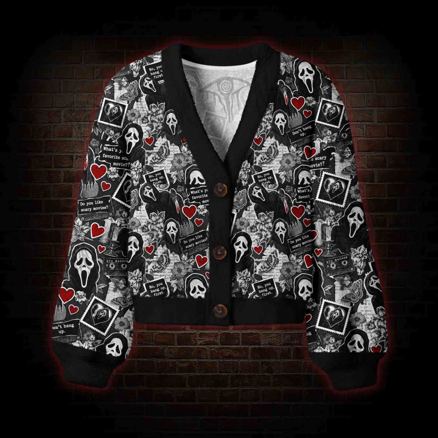 You Hang Up First Women's Cardigan Sweater