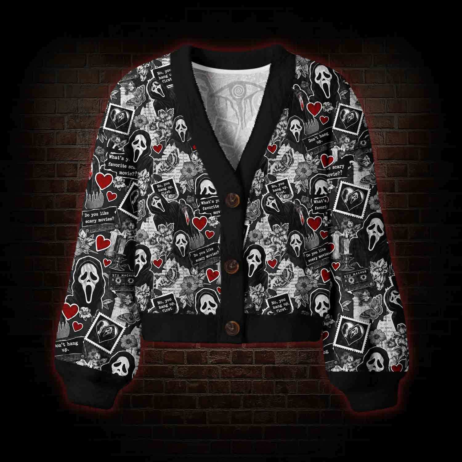 You Hang Up First Women's Cardigan Sweater