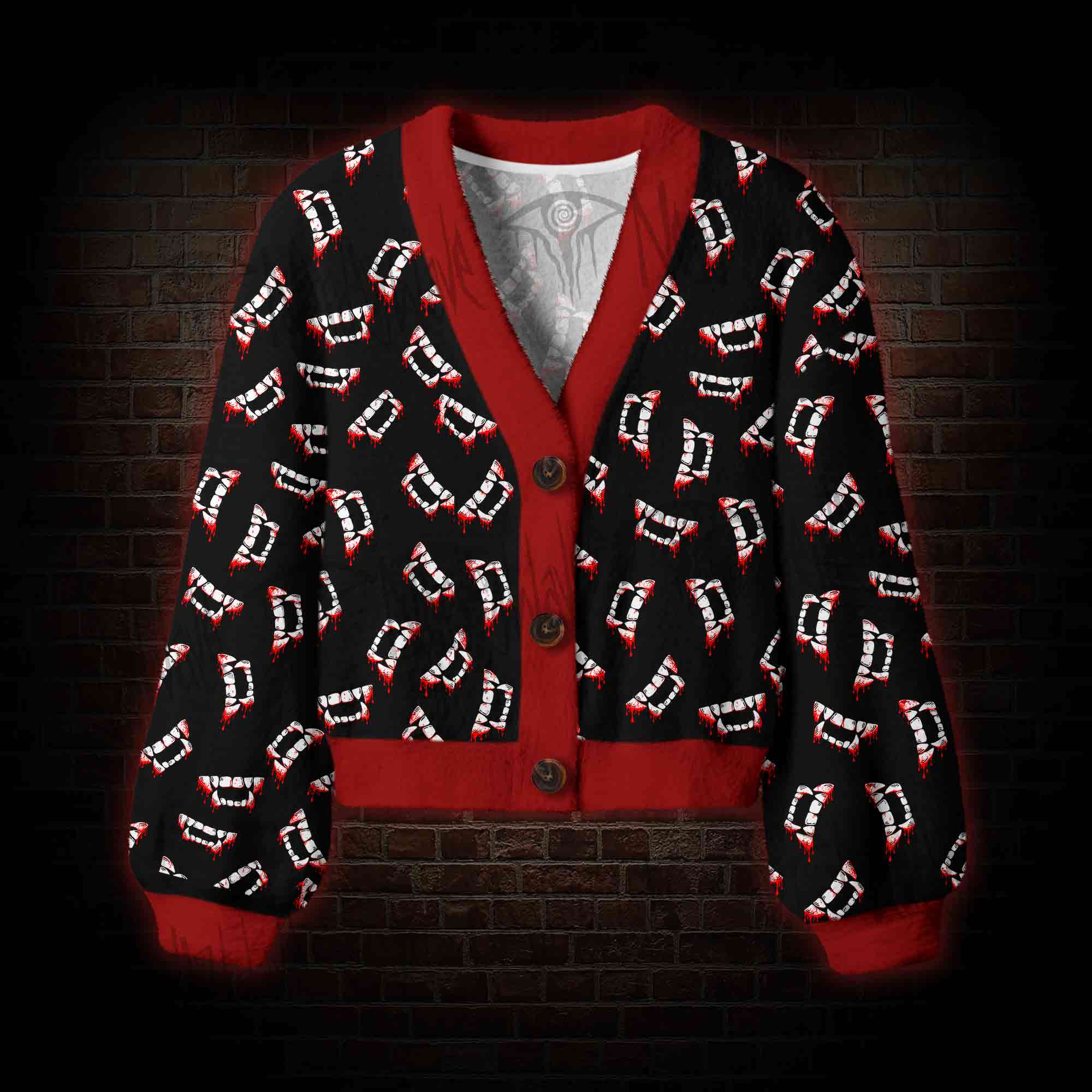 Vampire’s Curse Women's Cardigan Sweater