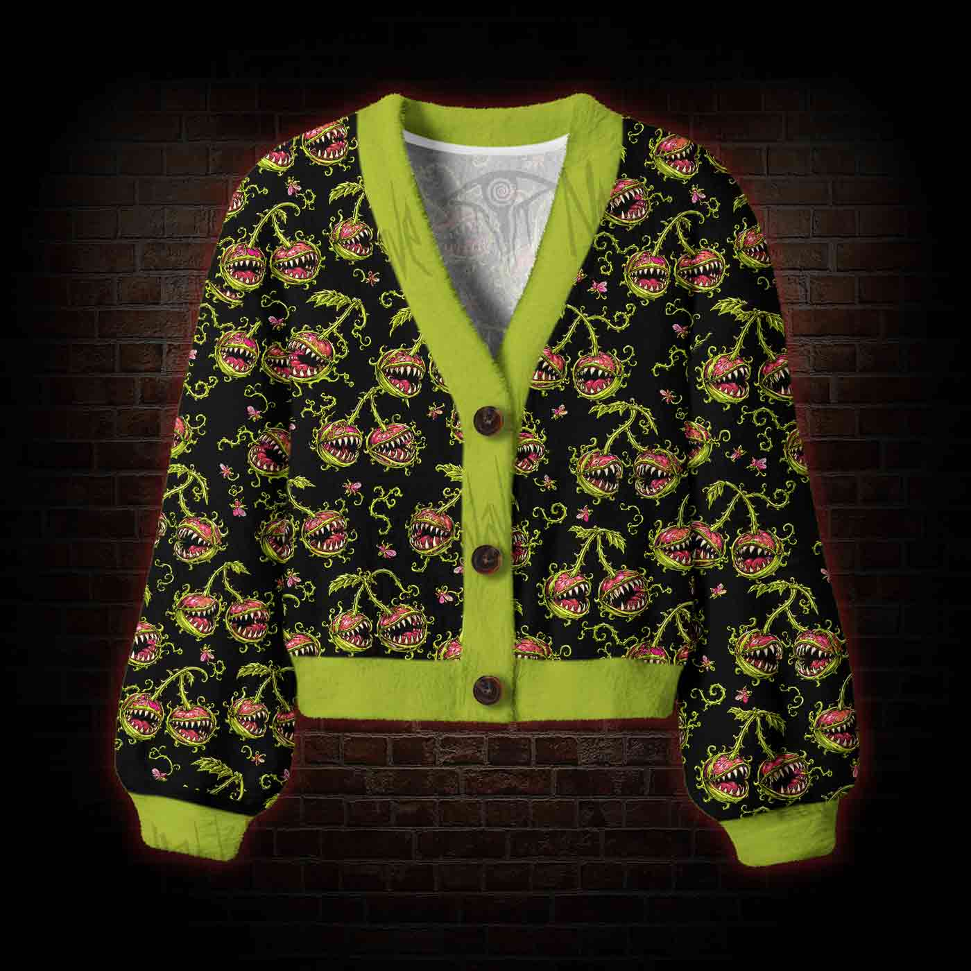 Cursed Cherry Women's Cardigan Sweater