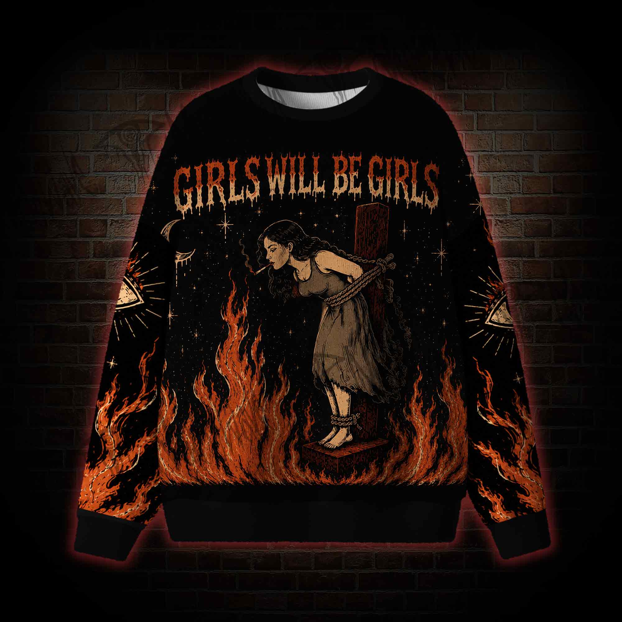 Girls Will be Girls Ugly Sweatshirts