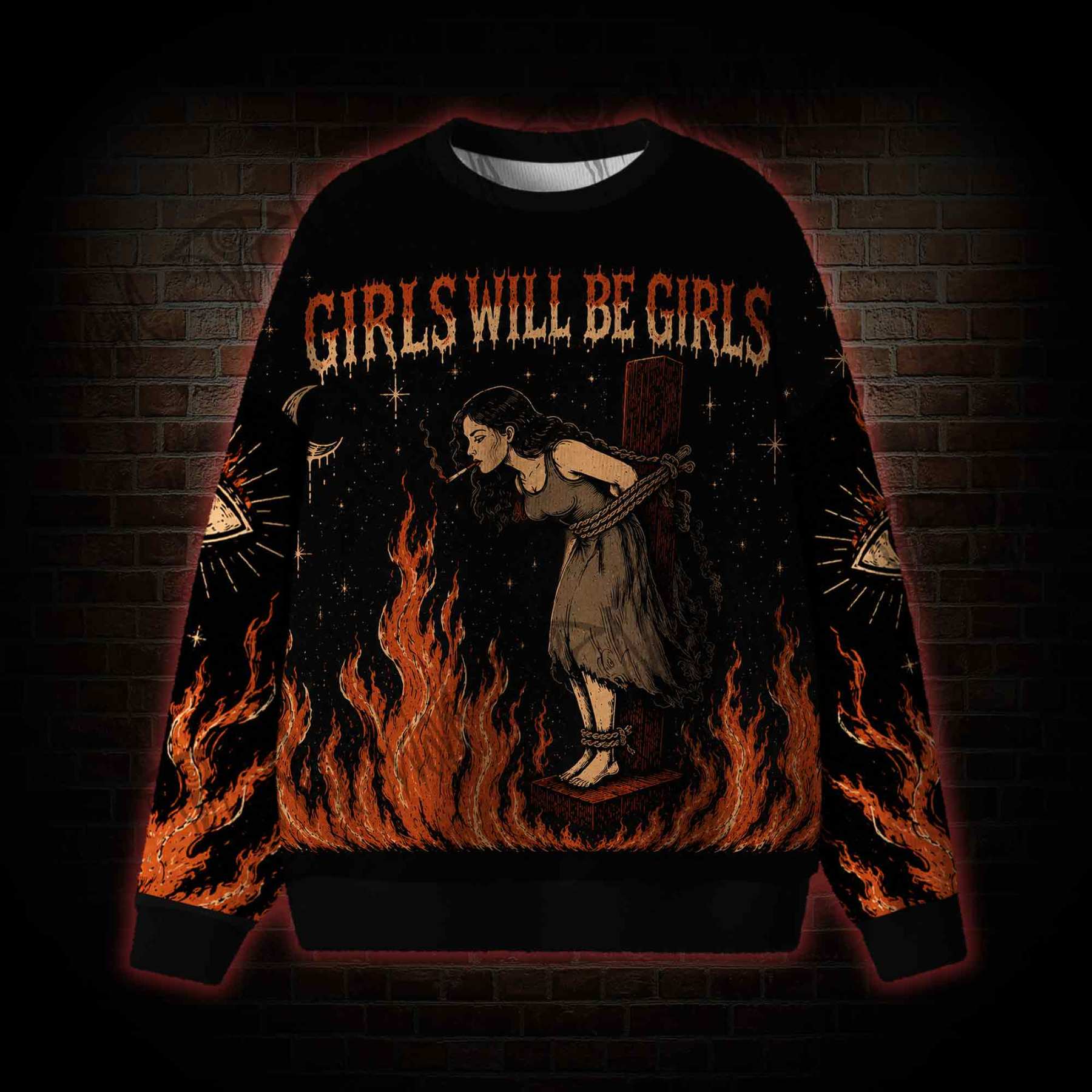 Girls Will be Girls Ugly Sweatshirts