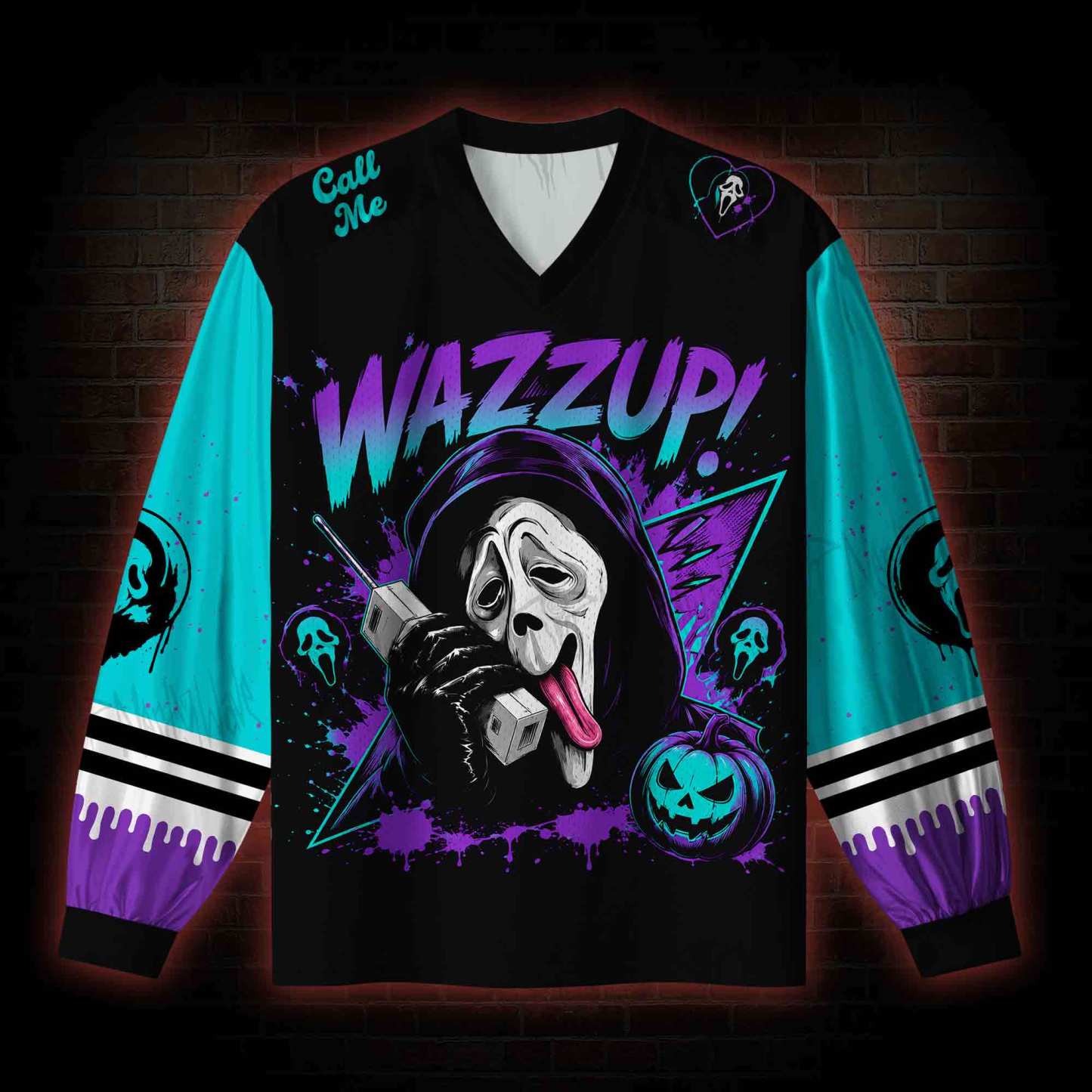 Wazzup V-Neck Long Sleeve Jersey