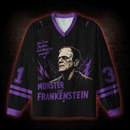 The Monster V-Neck Long Sleeve Jersey