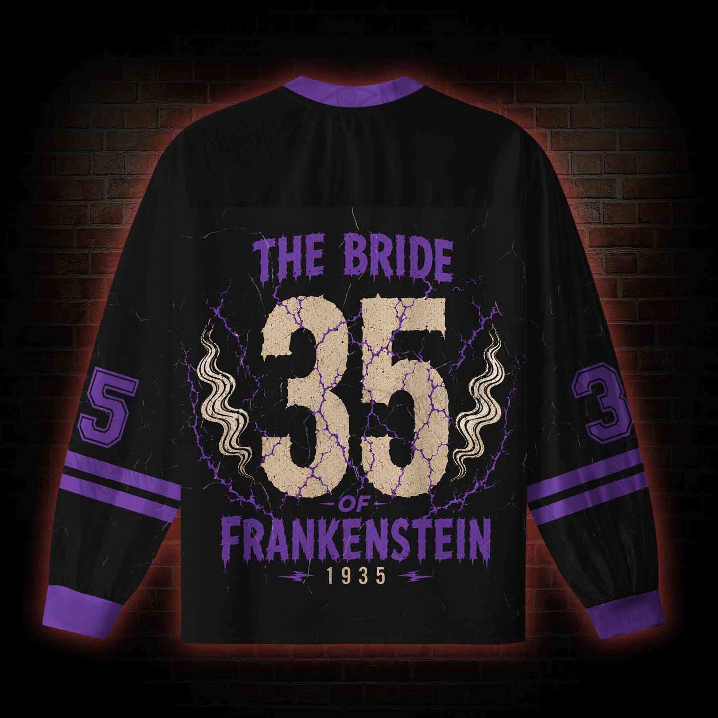 The Bride V-Neck Long Sleeve Jersey