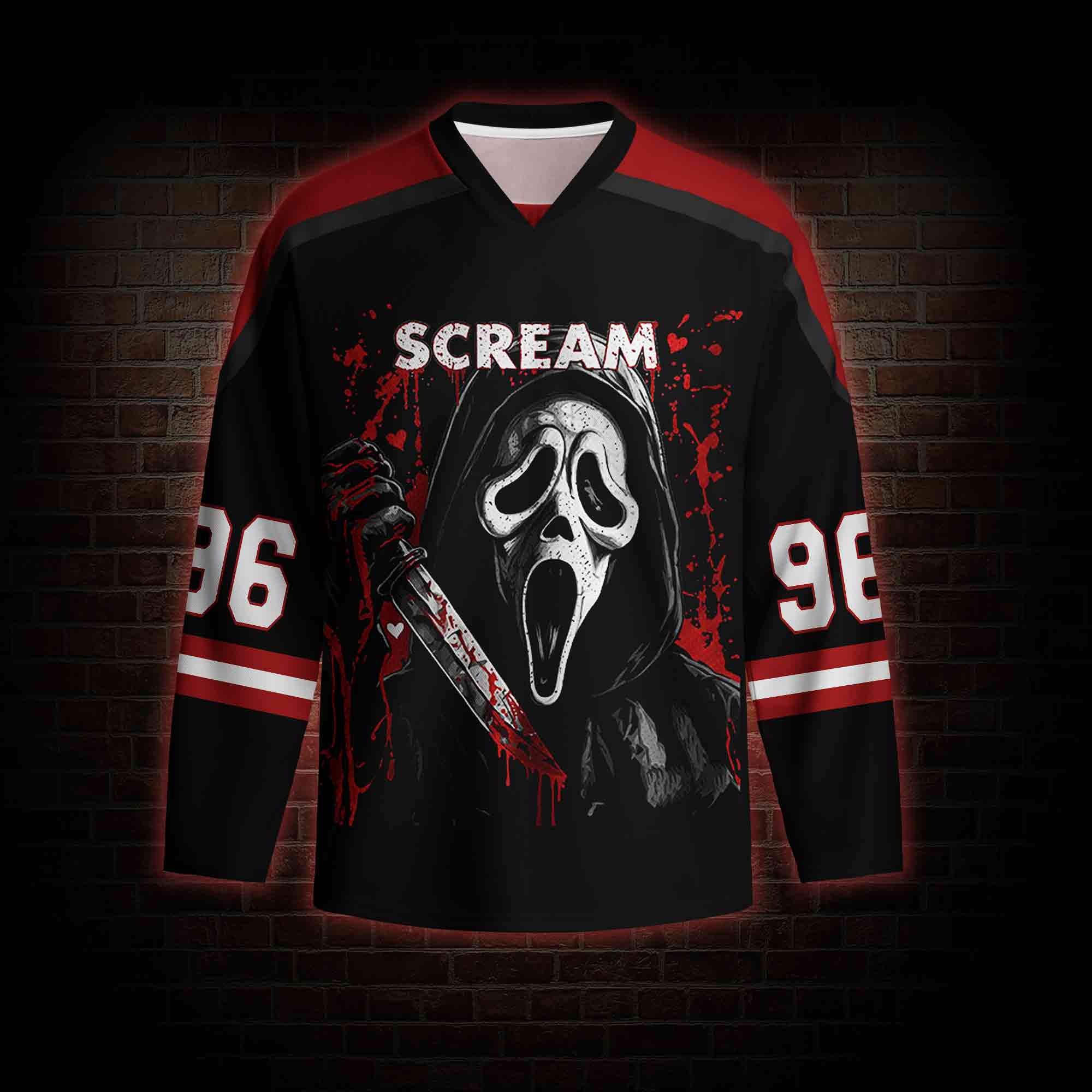 Who's Next Long Sleeve Hockey Jersey