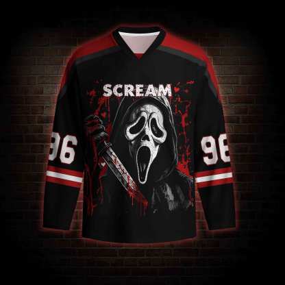 Who's Next Long Sleeve Hockey Jersey